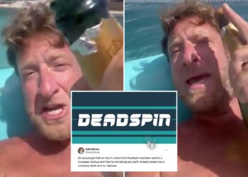 Barstool's Dave Portnoy drinks champagne to celebrate fall of Deadspin