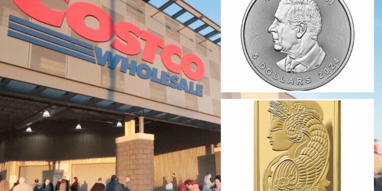 Costco sells $675-a-pack silver coins after gold bars success
