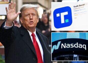 Donald Trump's media company surges on Wall Street in debut