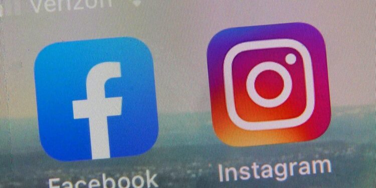 Facebook and Instagram logos