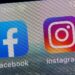 Facebook and Instagram logos