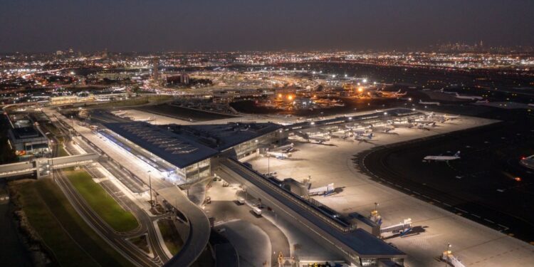 Newark's newly renovated terminal A is considered one of the best in the world.
