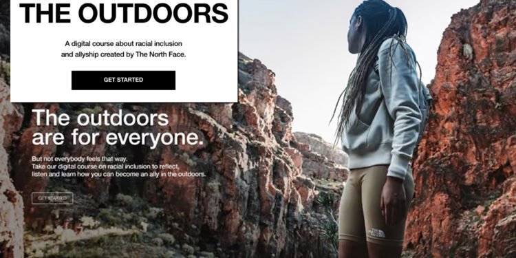 North Face offers 20% discount to customers who take 'racial inclusion' course