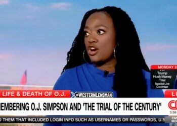 Ashley Allison, a CNN commentator, sparked outrage on Thursday over remarks about OJ Simpson.