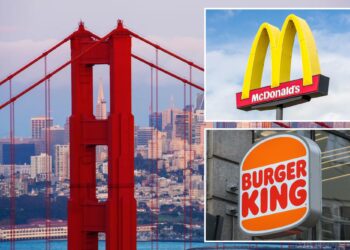 California fast-food prices rose 7% in six months -- highest in US