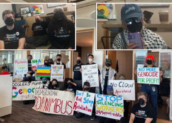 Google staffers storm NYC, California, Seattle offices to protest Israel ties