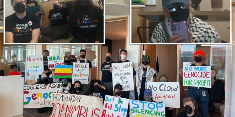 Google staffers storm NYC, California, Seattle offices to protest Israel ties