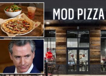 Mod Pizza closes 5 California locations as minimum wage law takes effect