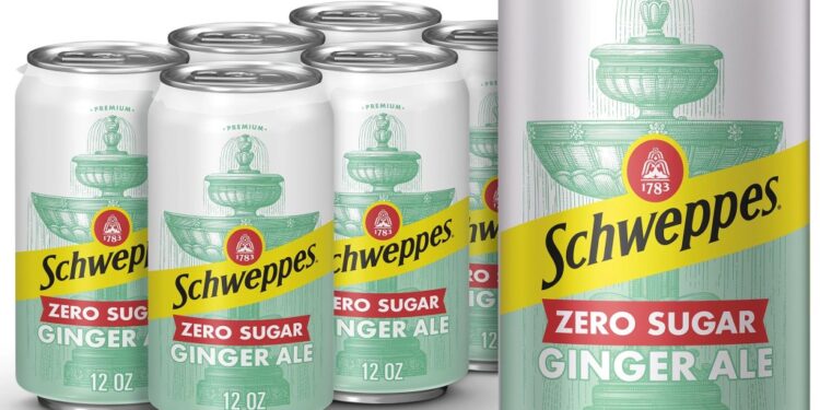 Pepsi is recalling several hundred cases of Schweppes "zero sugar" ginger ale, according to the FDA.