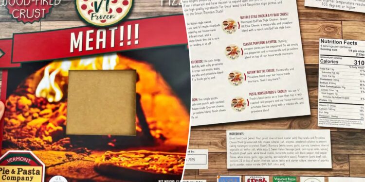 Thousands of frozen pizzas recalled over deadly allergen risk