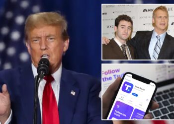 Trump sues Truth Social co-founders, claims they should lose stock