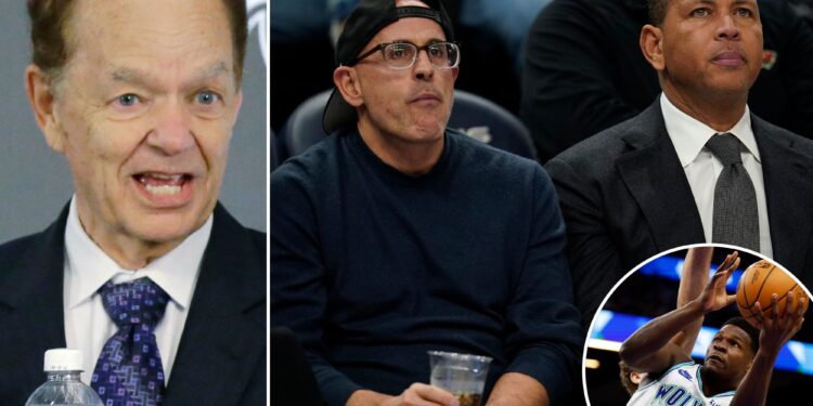 Alex Rodriguez, Marc Lore battle Glen Taylor for Timberwolves