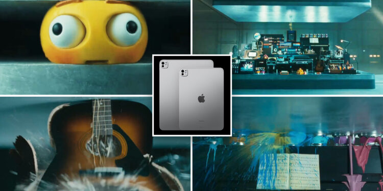 Apple sparks outrage by crushing piano, guitar in new iPad commercial