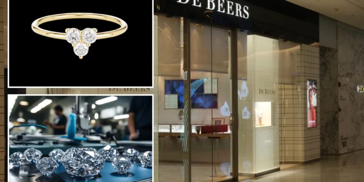 De Beers slashes price of lab-grown diamonds by nearly 40%
