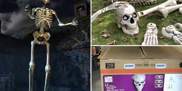 Home Depot sells out of viral Halloween skeleton before summer