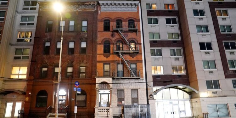 The 12,139 apartment tenant evictions in 2023 were 28.6% fewer than in 2019.