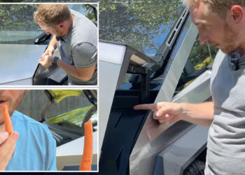 YouTuber uses finger to test Cybertruck trunk sensor -- and it doesn't go well