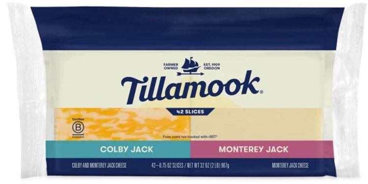 The wholesaler published a letter on its website Saturday saying the recall pertained to 32 oz. packages of Tillamook Monterey Jack and Tillamook Colby Jack cheese slices with a use by date of Oct. 22, 2024.