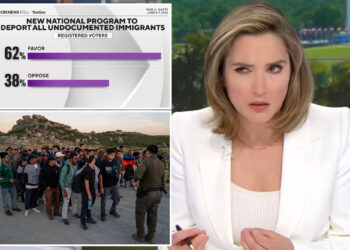 Margaret Brennan shocked most Americans back deporting illegal immigrants