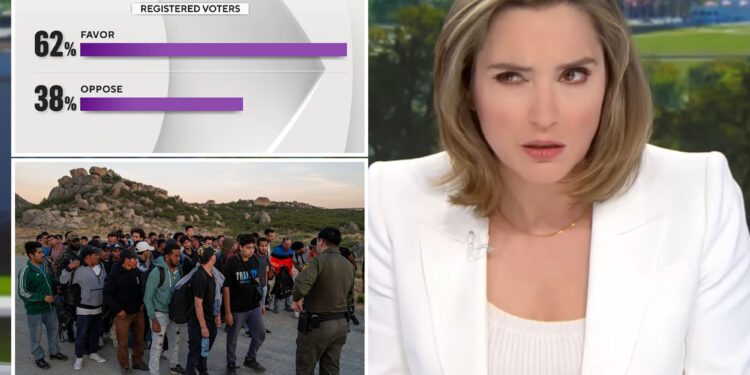 Margaret Brennan shocked most Americans back deporting illegal immigrants