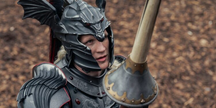 A scene from season one of "House of the Dragon."