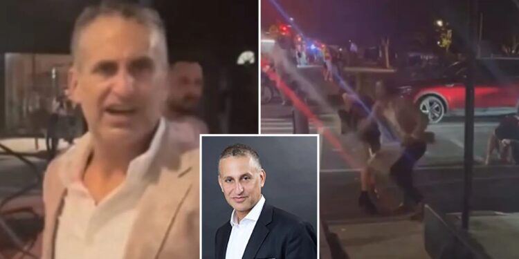 Millionaire banker filmed punching woman at Brooklyn Pride event quits job