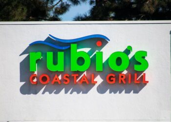 Rubio's Coastal Grill sign