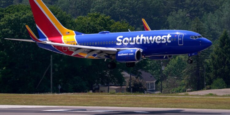 Southwest plane