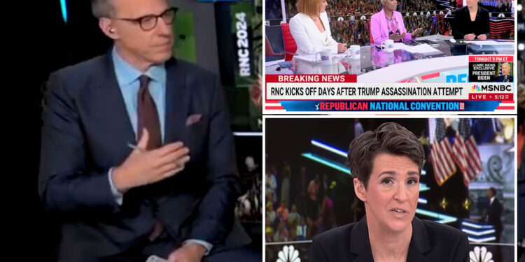 CNN's Jake Tapper rips MSNBC for skipping RNC, using LED as backdrop