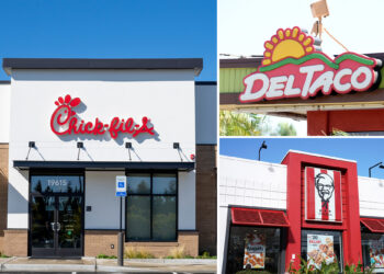 Chick-fil-A falls off perch as No. 1 fast food restaurant in US, Del Taco takes top spot