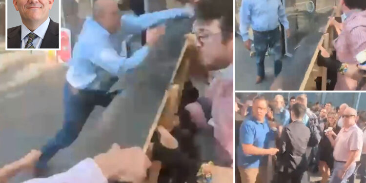 Citigroup protesters claim they were shoved by top lawyer at bank