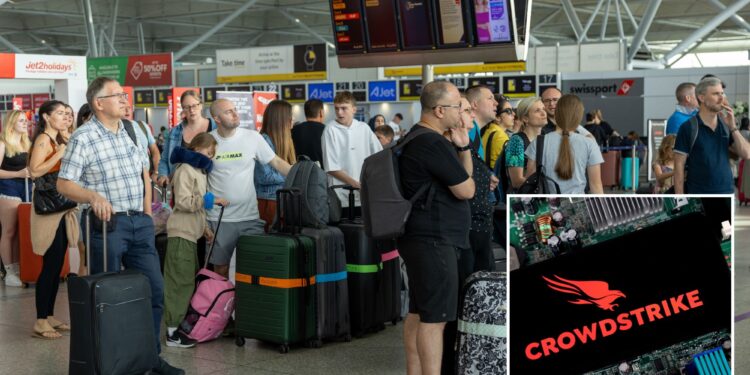 CrowdStrike shares continue to tumble after causing global outage