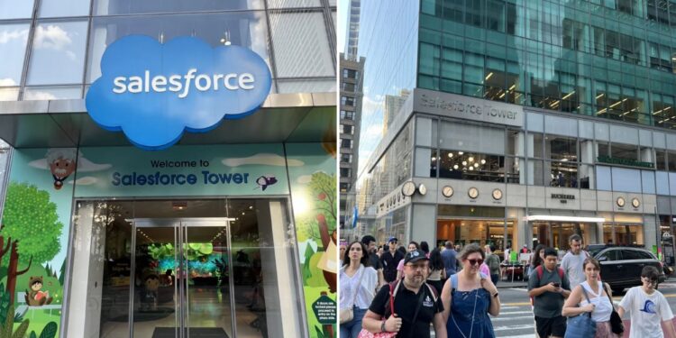 Salesforce reportedly orders staff to return to office 'four to five days a week'