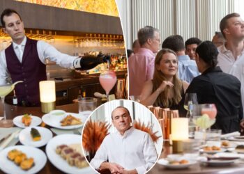 Wall Street brokers flock to Four Twenty Five in NYC for 'power hour' after markets close