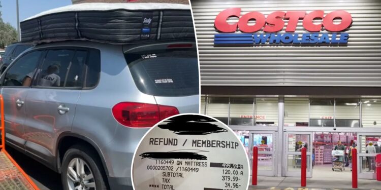 Costco customers return 5-year-old mattress to wholesaler: 'Desperate times'