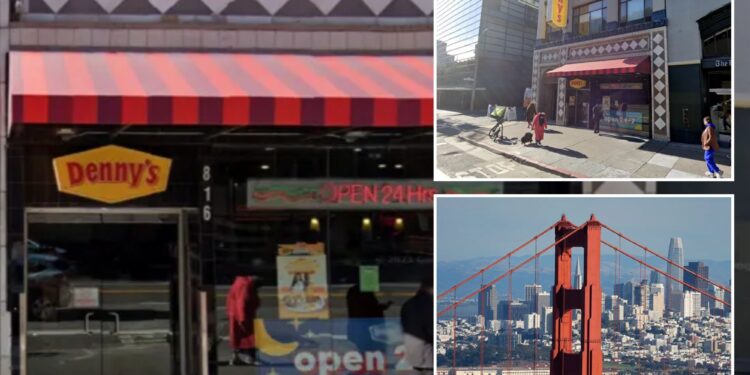 Last San Fransisco Denny's closes over dine-and-dashers