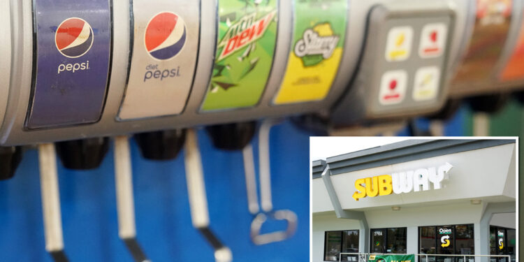 Subway soda war forces owners to choose Pepsi over Coke or risk losing franchises
