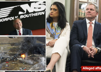 Fired Norfolk Southern CEO and top lawyer shared hotels, cars: report