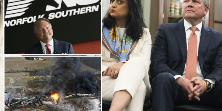 Fired Norfolk Southern CEO and top lawyer shared hotels, cars: report