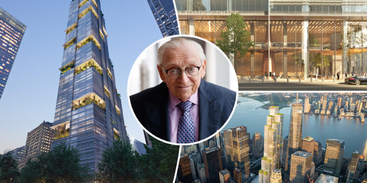 Larry Silverstein looks to lure Amex to help him build final tower at Trade Center complex