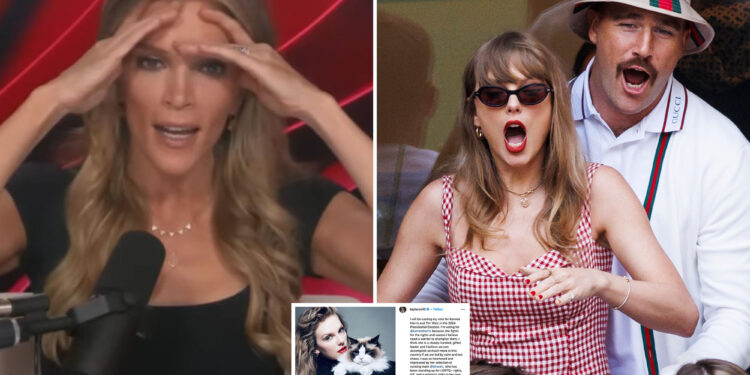 Megyn Kelly slams Taylor Swift for endorsing Kamala Harris