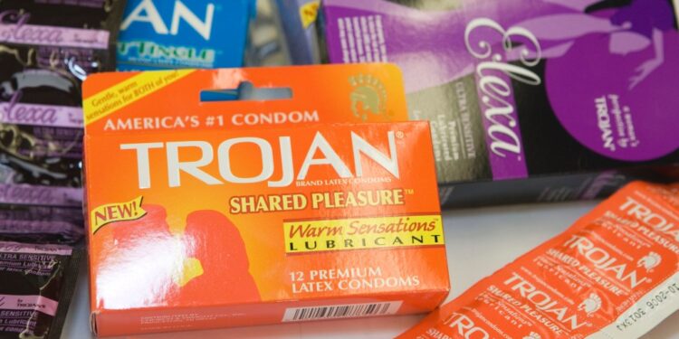 Trojan condoms