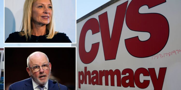 CVS replaces CEO Karen Lynch with David Joyner as shares tank