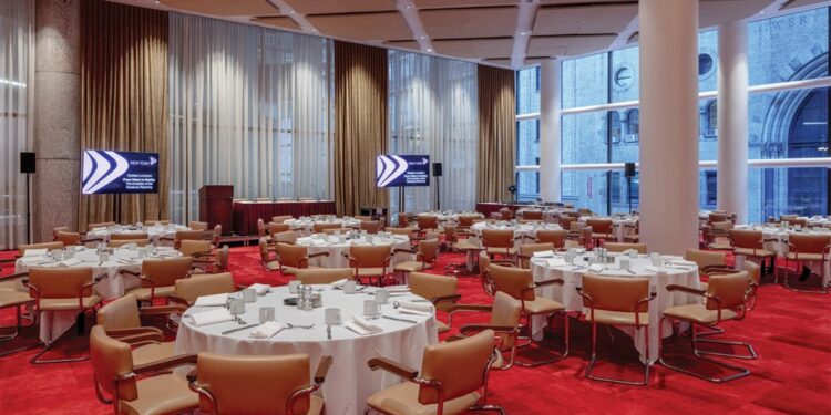The remodeled Club 101 now boasts plush red carpeting, new lighting and wall treatments.
