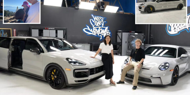 Mark Zuckerberg gifts wife a custom Porsche minivan