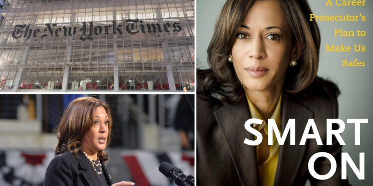 NY Times allegedly 'lying about' Kamala Harris plagiarism allegations
