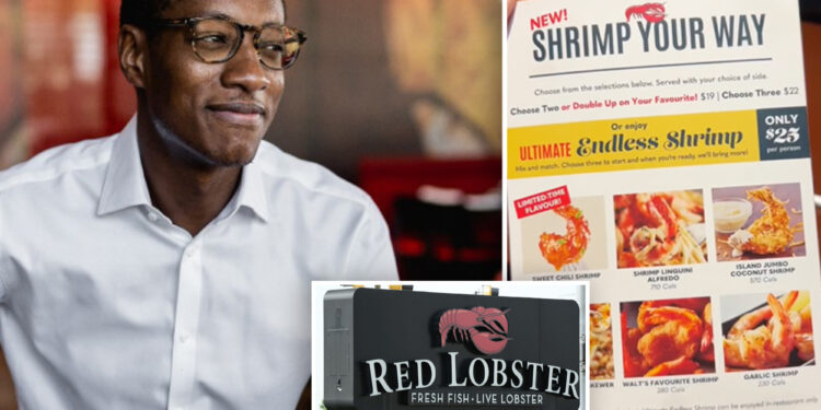 Red Lobster’s new CEO Damola Adamolekun admits the endless shrimp deal caused “chaos”