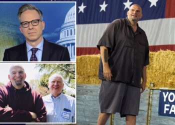 CNN’s Jake Tapper calls Fetterman 'working class' -- even though he was supported by his rich dad into his 40s