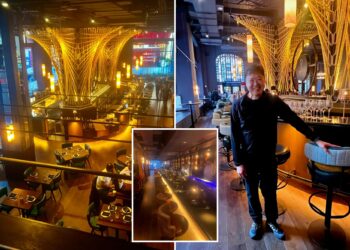 Cavernous NYC restaurant Aqua -- featuring 70-foot sushi bar -- joins booming Flatiron corridor
