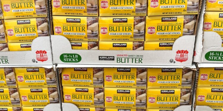 Costco was forced to recall 80,000 pounds of butter.